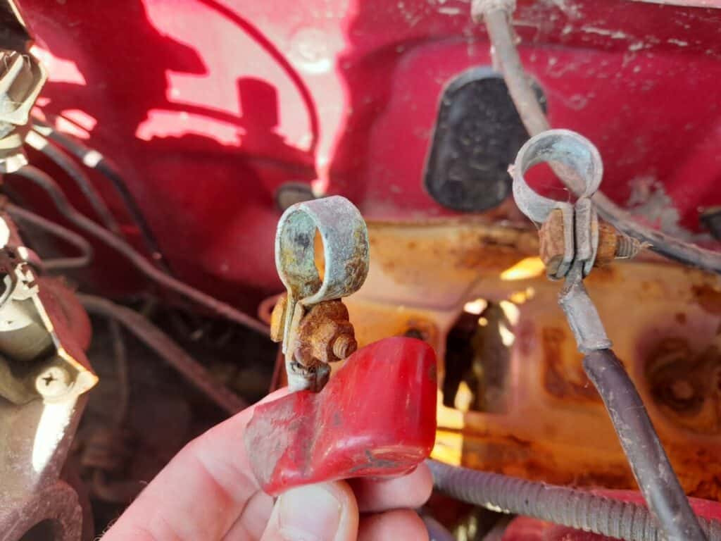 corroded battery terminals
