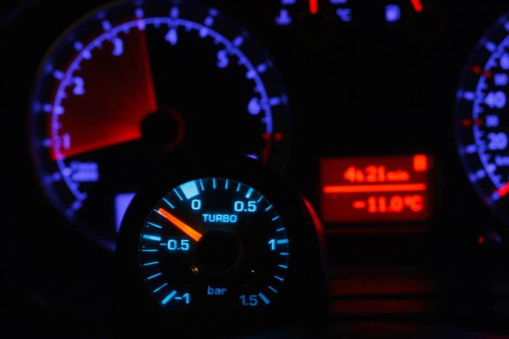 turbo boost gauge